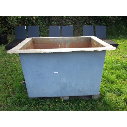 38 - A GRP rectangular water tank