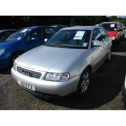 21 - A 2000 Audi A3 1.8T five door hatchback J61372 (petrol/manual), odometer reading 83,935 miles