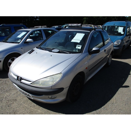 19 - A 1999 Peugeot 206 GLX 1.4 three door hatchback (petrol/manual) J49966, odometer reading 49,150 mile... 