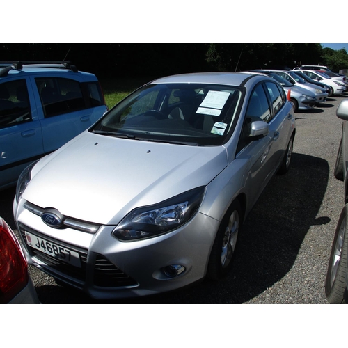 6 - A 2012 Ford Focus Zetec 2.0 TDCi five door hatchback (diesel/automatic) J46857, odometer reading 42,... 