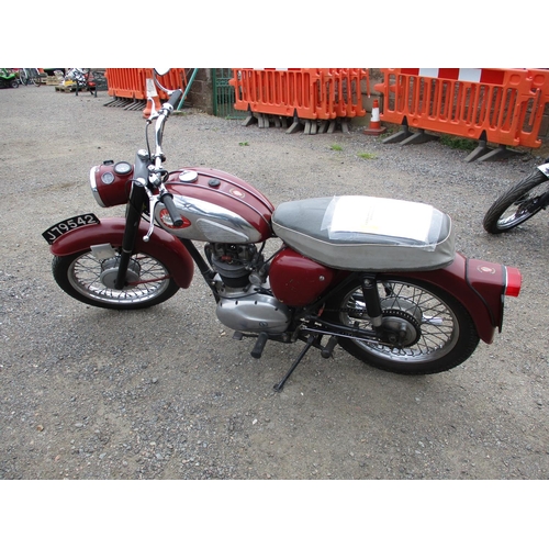 2 - A 1963 BSA C15 250cc Motorcycle (petrol/) J79542, odometer reading 1,428 miles (odometer changed - c... 