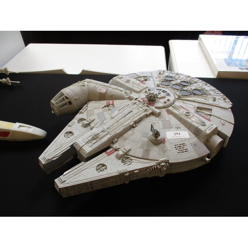 294 - A Star Wars model of a Millennium Falcon