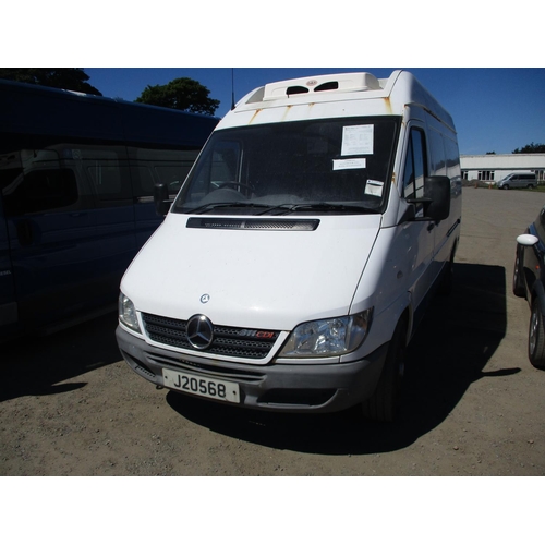 14 - A 2006 Mercedes Sprinter 311 2.2 CDi insulated panel van (manual/diesel) J20568 reading 103,162 mile... 