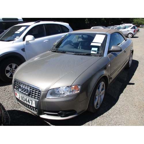 6 - A 2007 Audi FSi 2.0T convertible (petrol/manual) J110447, odometer reading 56,547 miles