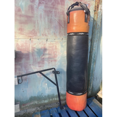 57 - A Blitz Sport punchbag complete with wall mounting bracket