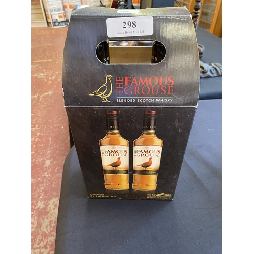 298 - Two 1L bottles of The Famous Grouse Blended Scotch Whisky