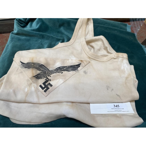 345 - A World War II German Luftwaffe Sports Vest