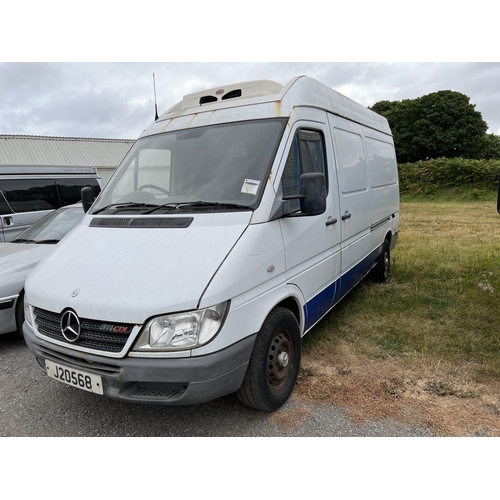 16 - A 2006 Mercedes Sprinter 311 2.2 CDi insulated panel van (diesel/manual) J20568, odometer reading 10... 