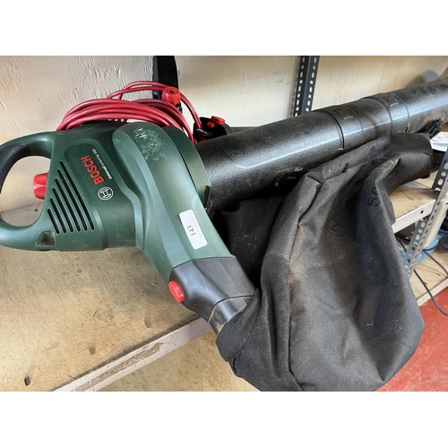 143 - A Bosch electric garden blower/vacuum