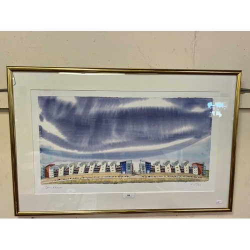 388 - Ian Rolls - Albert Pier, a large signed limited edition print