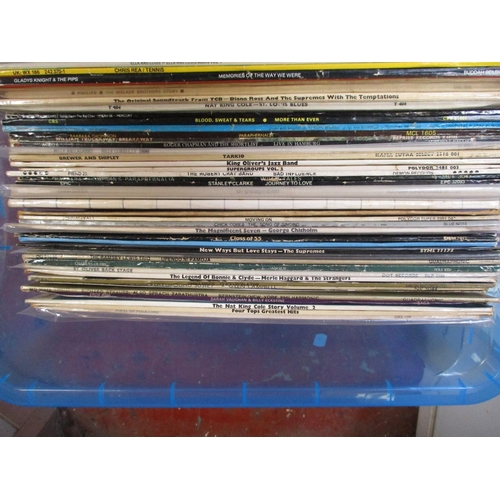 168 - An assortment of vinyl long playing records