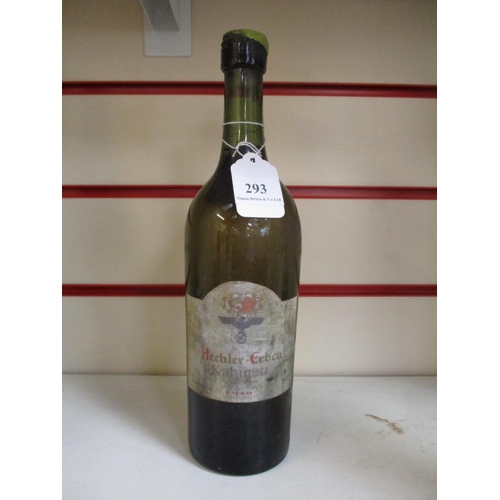 293 - A bottle of 1940 German army wine 'Hechler-Erben'