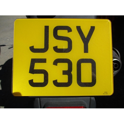 1 - JSY530 - A three digit JSY registration mark assigned to a scooter of insignificant value
