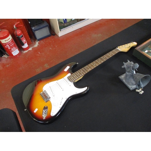 207 - An Encore Sunburst electric guitar