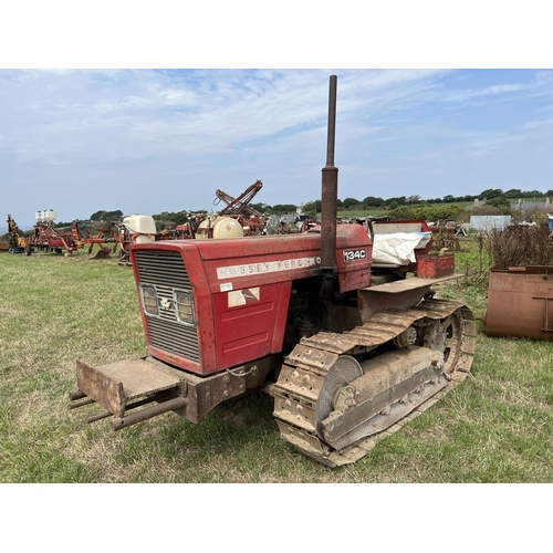 11 - A Massey Ferguson 134C crawler tractor, odometer reading 2,759 hours