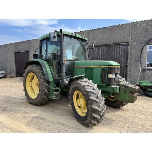 2 - A 1997 John Deere 6300 4wd tractor J82070, odometer reading 4,689 hours - one owner (plus main agent... 