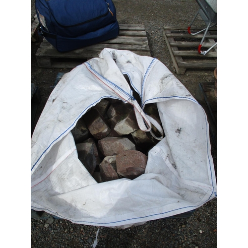 59 - A bulk bag of cobbles