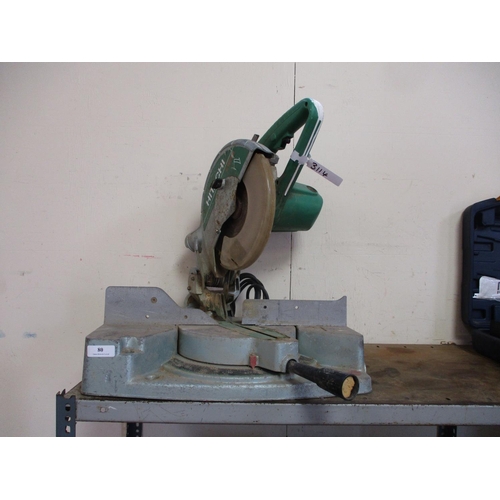 80 - A Hitachi 110 volt chopsaw