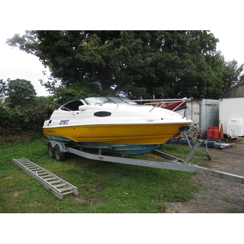 16 - A Regal 6.3 metre sports cruiser JY1917 with trailer