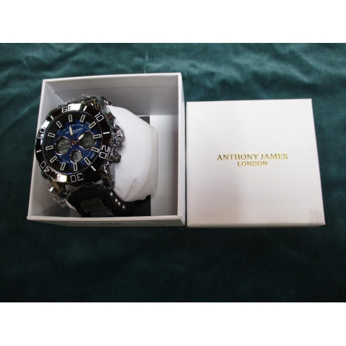 120 - An Anthony James wrist watch - new