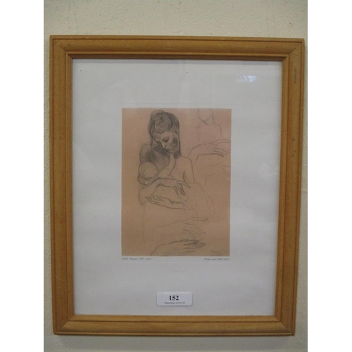 152 - A Picasso print 