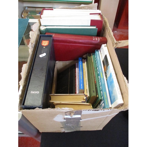 197 - A quantity of stamp albums and books on philately