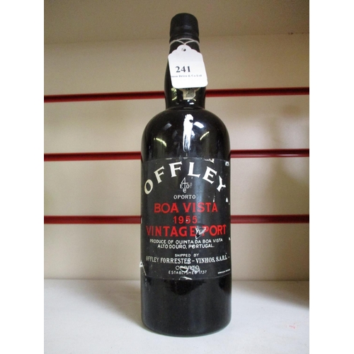 241 - A bottle of 1955 Offley Boa Vista vintage Port