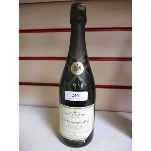 246 - A bottle of Moet & Chandon champagne