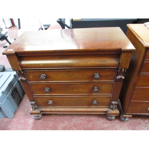 265 - A chest of drawers fitted three long drawers