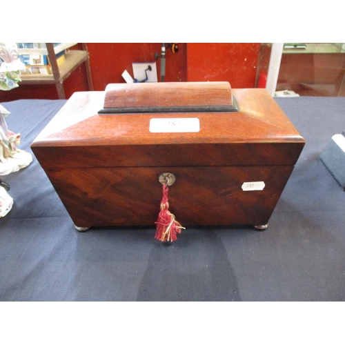 287 - A tea caddy