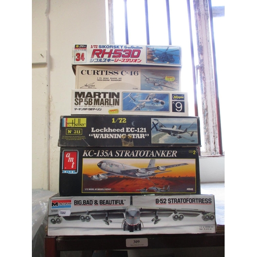 309 - A quantity of modelling kits of aeroplanes - unused