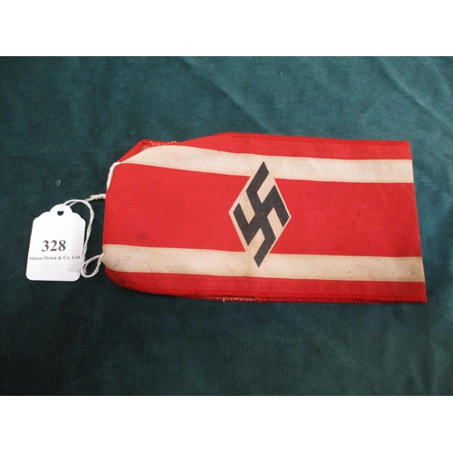 328 - A World War II Hitler Youth arm band