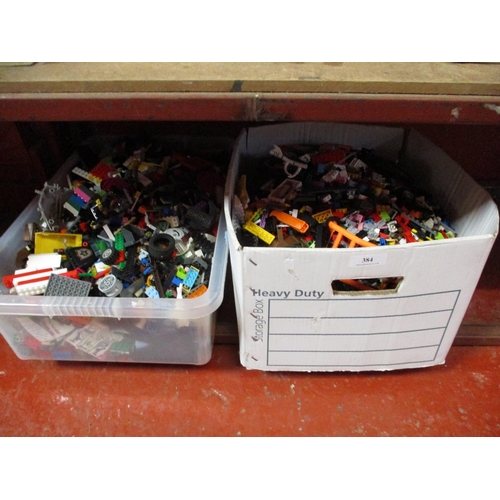 384 - A quantity of Lego