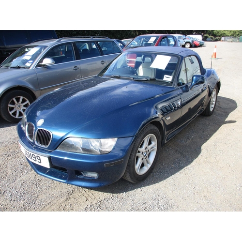 11 - A 2000 BMW Z3 2.0 convertible roadster J61199 (petrol/manual), odometer reading  59,151 miles