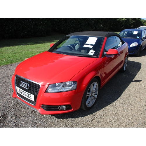 5 - A 2010 Audi A3 Cabriolet S-Line 2.0 TDi convertible J129832 (diesel/manual), odometer reading 48,612... 