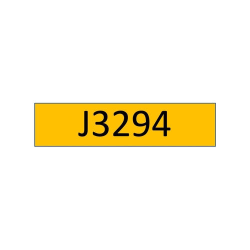 11 - J3294 - a four digit Jersey registration mark (purchaser must be ordinarily resident in Jersey C.I.)