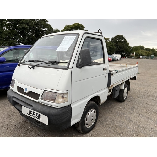 14 - A 2001 Piaggio Porter 1.4 pick-up J55911 (petrol/manual), odometer reading 28,116 miles! - ONE OWNER