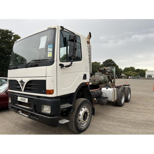 15 - A 1999 Foden A3000 chassis cab J41419, odometer reading 191,460 kilometres