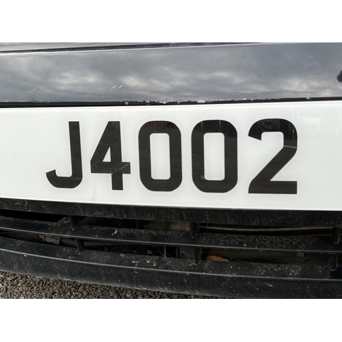 2 - J4002 - A four digit registration mark assigned to a vehicle of insignificant value