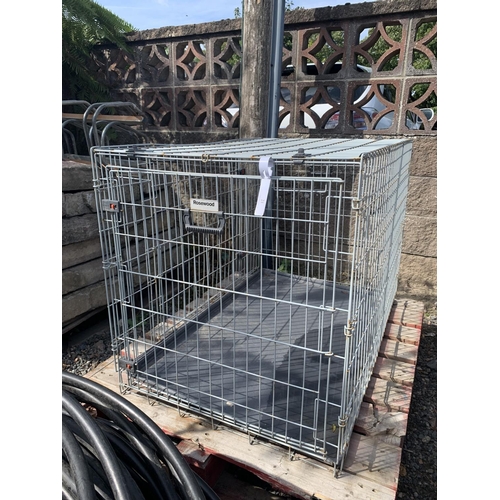 21 - A Rosewood pet cage