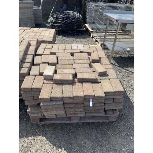 26 - A pallet of brick pavers