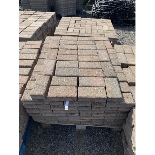 27 - A pallet of brick pavers