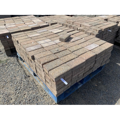28 - A pallet of brick pavers