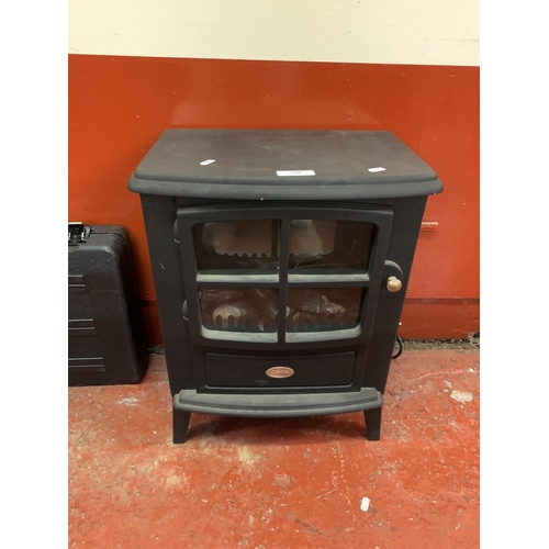 350 - A Dimplex heater modelled in the form of a wood burning stove