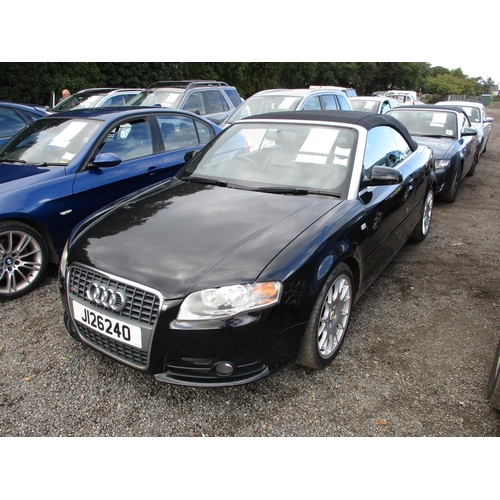 11 - A 2006 Audi A4 1.8 convertible (petrol/manual) J126240, odometer reading 25,099 miles