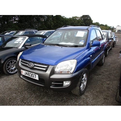 14 - A 2006 Kia Sportage SX 2.0 SUV (petrol/manual) J48307, odometer reading 64,955 miles