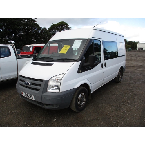 22 - A 2011 Ford Transit 280M 2.2 TDCi panel/window van (diesel/manual) J118299, odometer reading 50,281 ... 