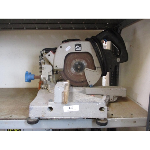 137 - An Elu 110 volt mitre saw