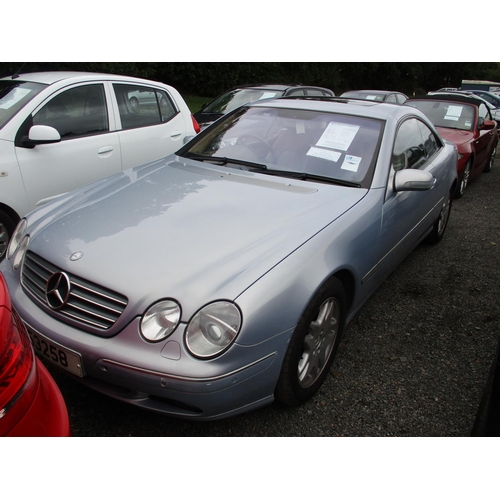 7 - A 2000 Mercedes-Benz CL500 Coupe J53258 (petrol/automatic), odometer reading 69,253 miles