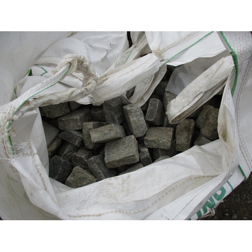 36 - A quantity of grey granite sets